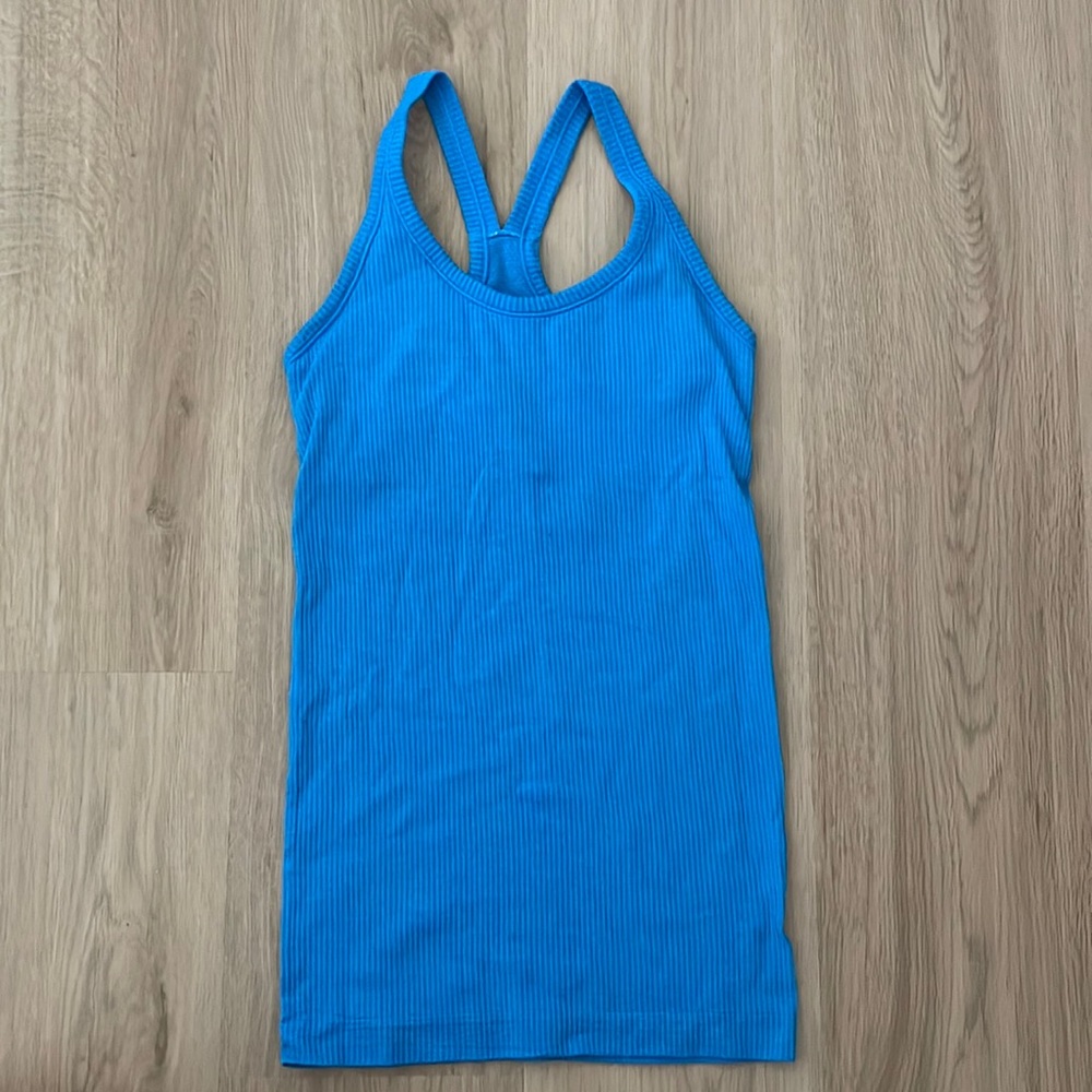 Lululemon racerback tank top; VGUC